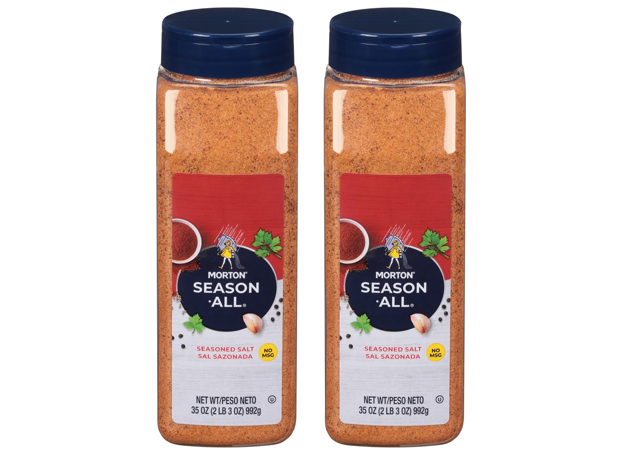 Morton Season-All Seasoned Salt, 35 oz (Pack of 2) Morton