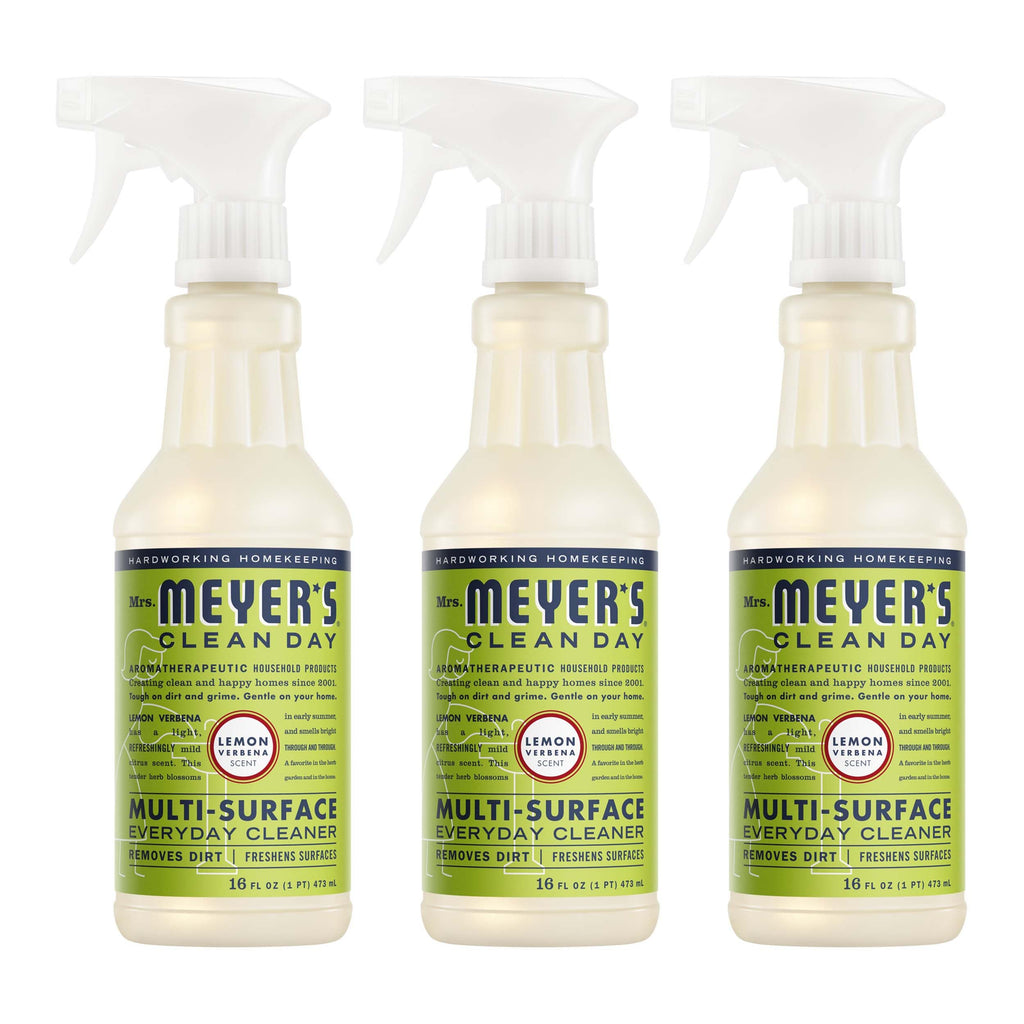 Mrs. Meyer's Clean Day All-Purpose Cleaner, Lemon Verbena, 16 fl oz (Pack of 3) Mrs. Meyer's