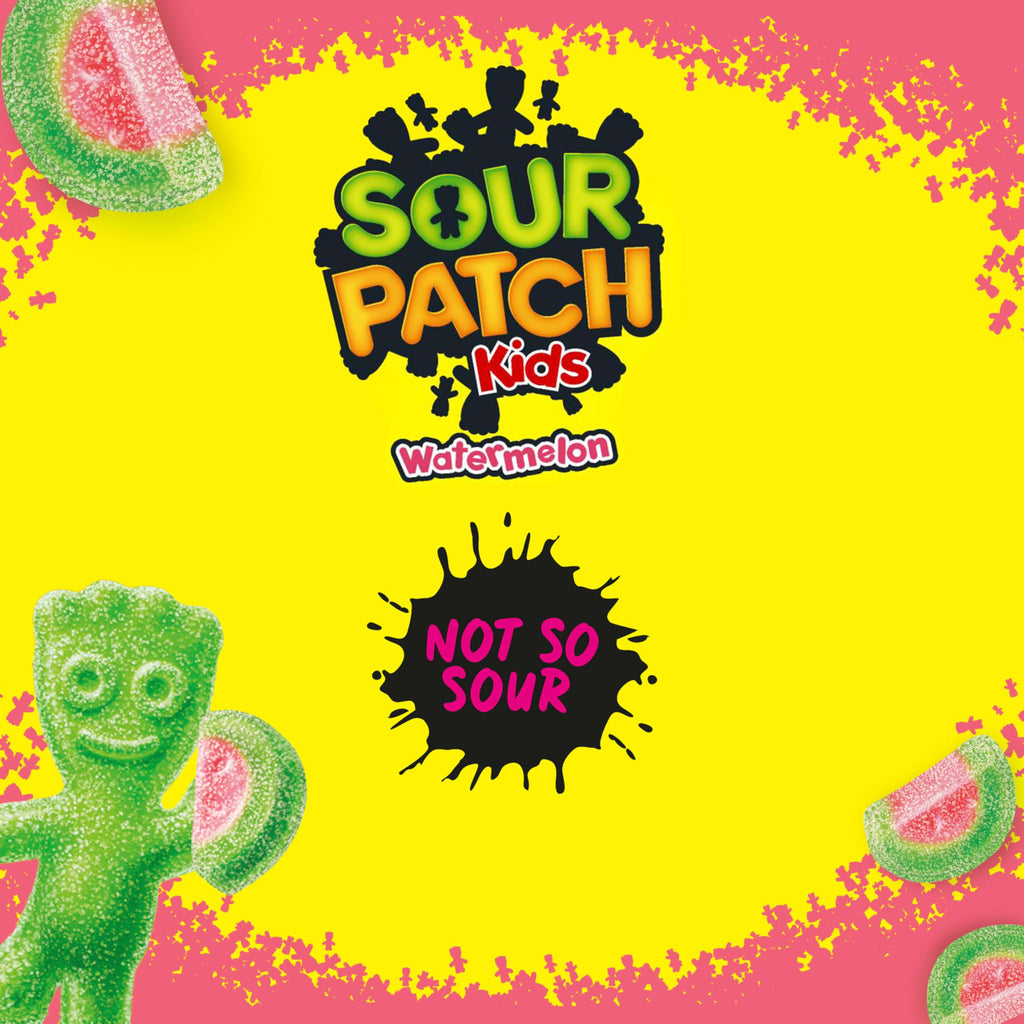 Sour Patch Kids Watermelon Candy, 2 oz (Pack of 24) Sour Patch Kids