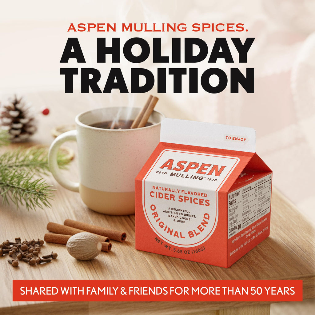 Aspen Mulling Cider Spices Original Blend, 5.65 oz (Pack of 4) Aspen Mulling