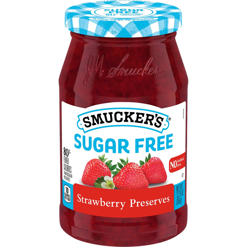 Smucker's Sugar Free Strawberry Preserves, 12.75 oz Smucker's
