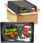 Sour Patch Kids Coal Black Raspberry Soft & Chewy Candy (Pack of 12) Sour Patch Kids