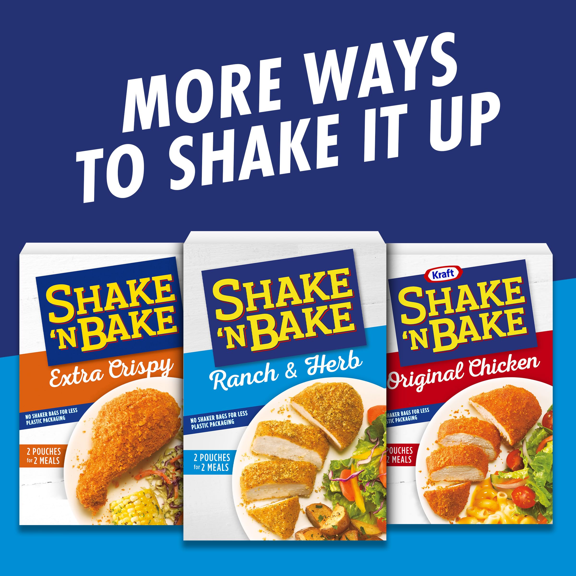 Shake 'N Bake Ranch & Herb Seasoned Coating Mix, 2 ct Shake 'N Bake