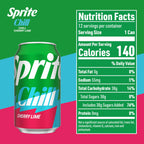 Sprite Chill Cherry Lime, 12 fl oz (Pack of 12) Sprite