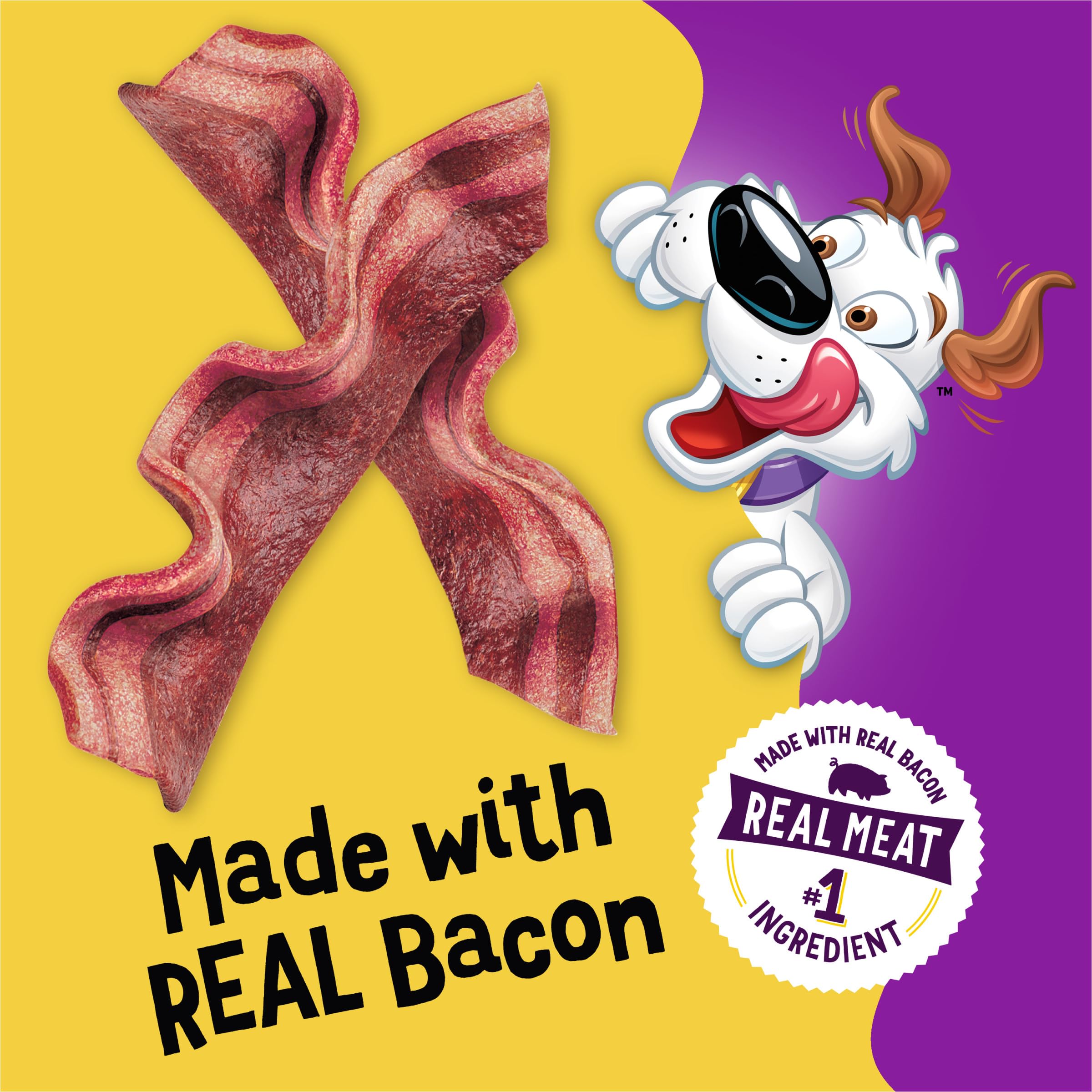 Purina Beggin' Strips, Original Bacon Flavor, 6 oz (Pack of 6) Purina