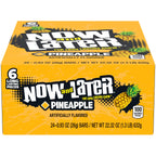 Now & Later Soft Taffy Chews Candy, Apple, 0.93 oz Bar, Pack of 24 Now and Later