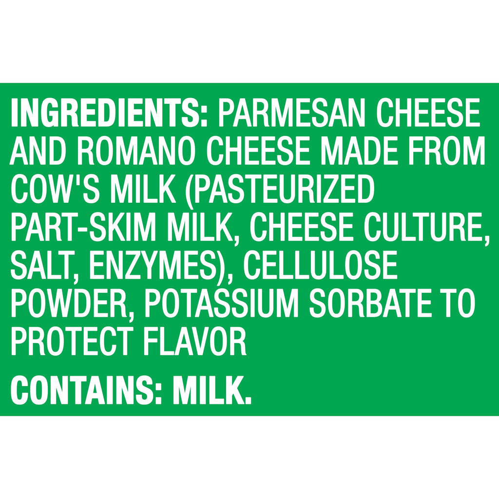 Kraft Grated Parmesan Cheese Shaker, 8 oz Kraft