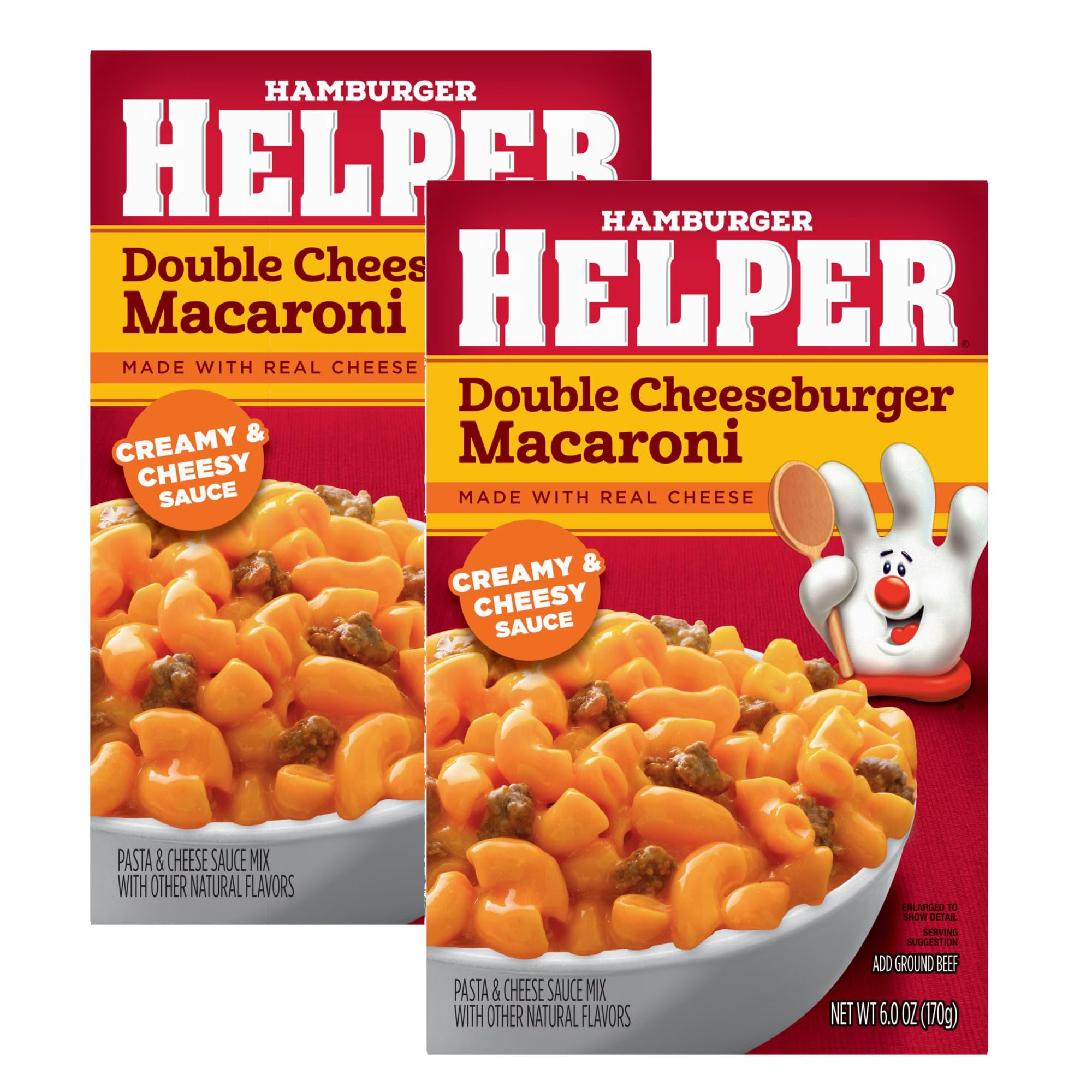 Hamburger Helper Skillet Dinner Mix, 2 Boxes per Pack, 10 Flavors