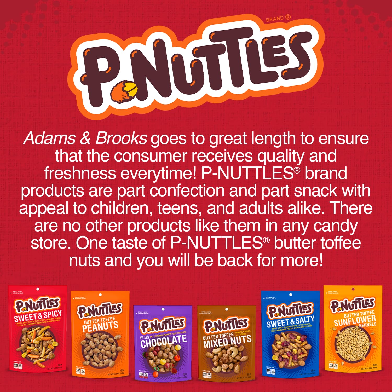 P-nuttles Sweet & Spicy Snack Mix, 14 oz P-nuttles