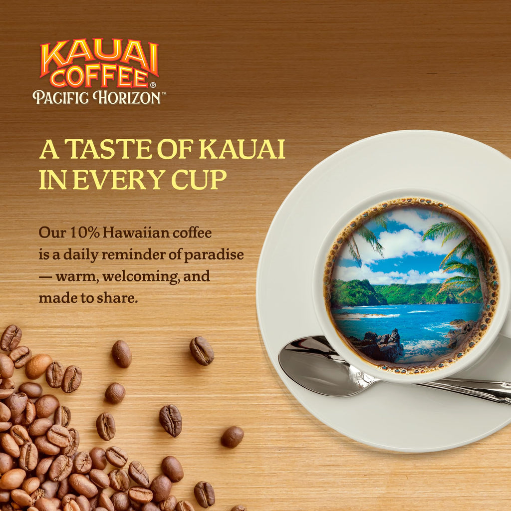 Kauai Coffee Island Sunrise Mild Roast K-Cup Pods, 10 ct Kauai Coffee
