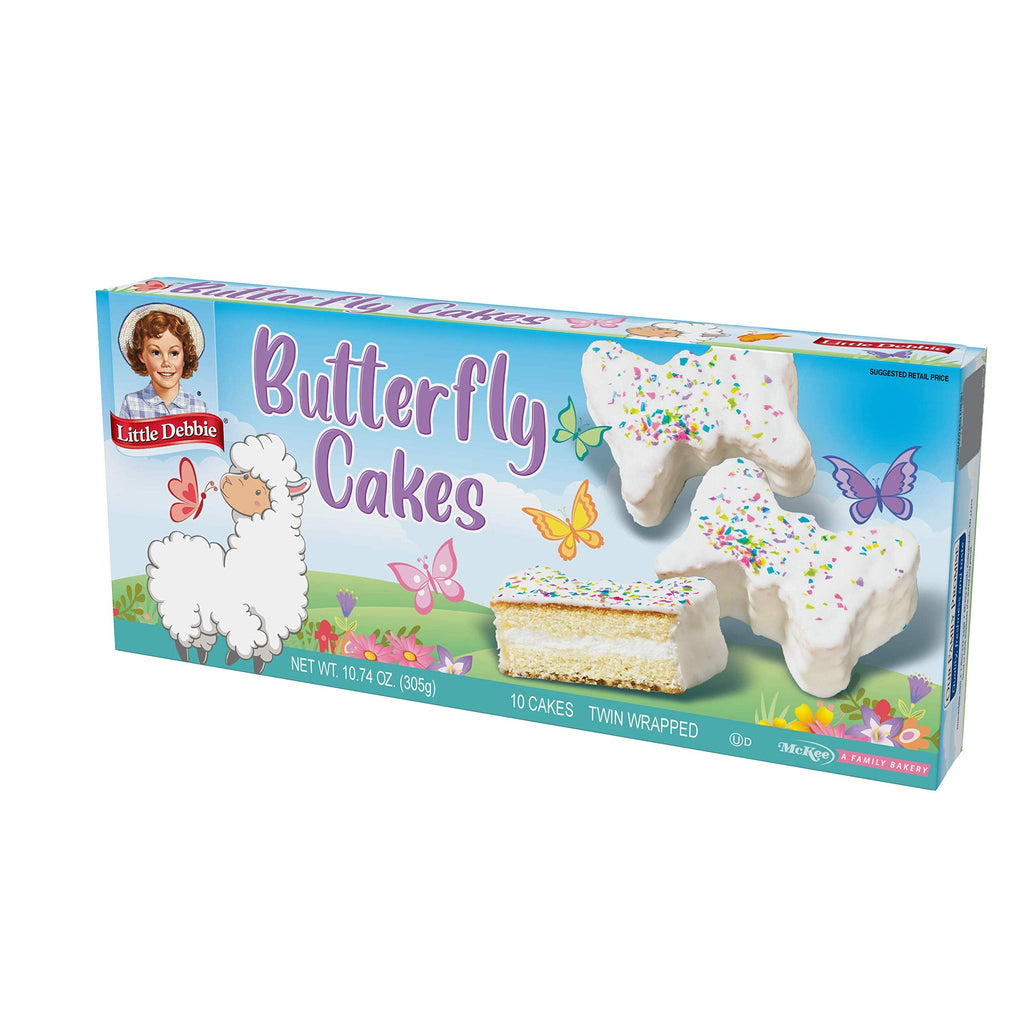 Little Debbie Butterfly Cakes, 10.74 oz Little Debbie