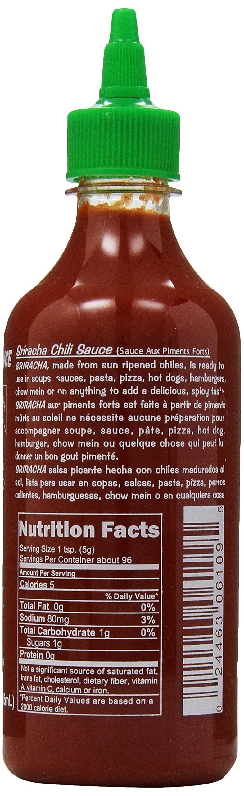 Huy Fong Sriracha Hot Chili Sauce, 17 oz Huy Fong