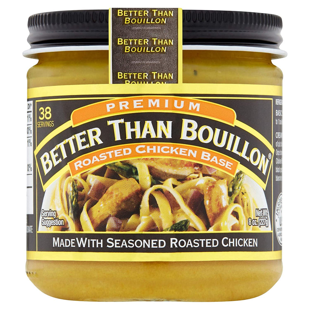 Better Than Bouillon Roasted Beef & Roasted Chicken Base, 8 oz (Pack of 2) Better Than Bouillon