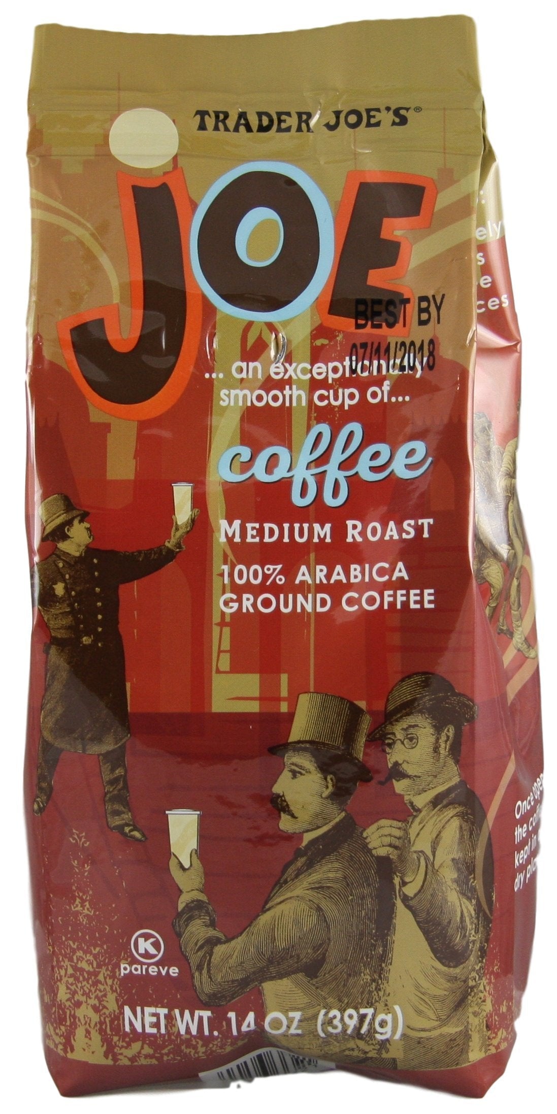 Trader Joe's Joe Ground Coffee Medium Roast, 14 oz Trader Joe's