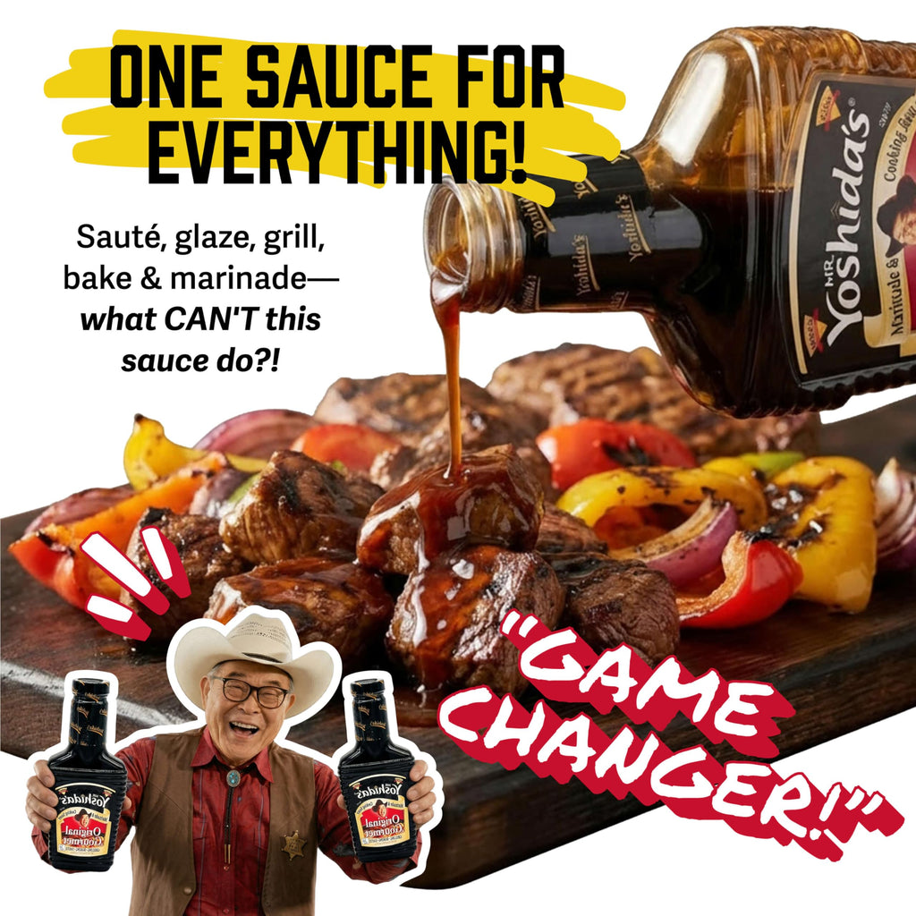 Mr. Yoshida's Original Teriyaki Marinade & Cooking Sauce, 86 oz (Pack of 2) Mr. Yoshida's