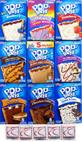 Pop-Tarts Variety Pack, 9 Flavors (Pack of 9) Pop-Tarts