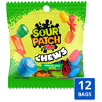 Sour Patch Kids Chews, 12-2.12 oz Bags