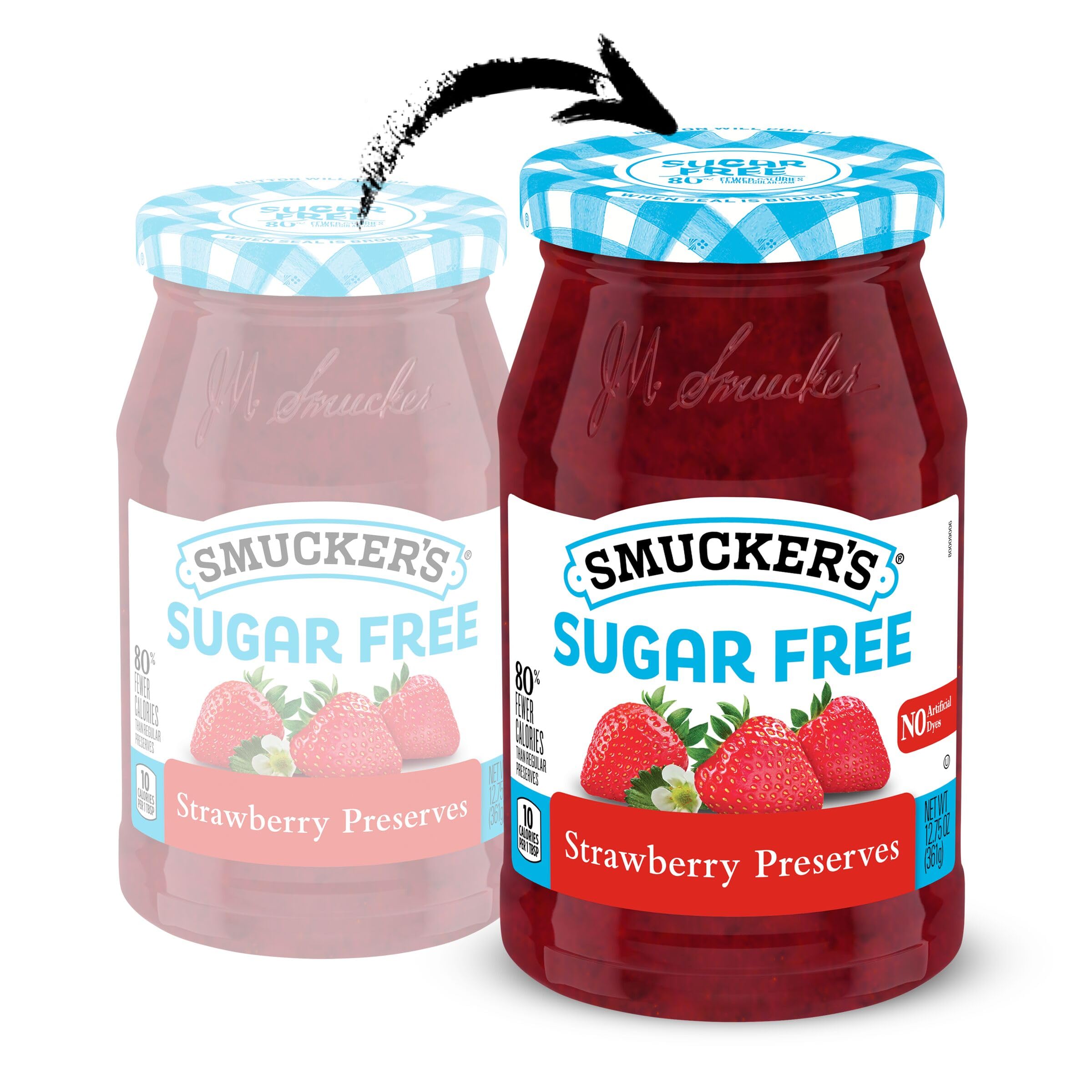 Smucker's Sugar Free Strawberry Preserves, 12.75 oz Smucker's