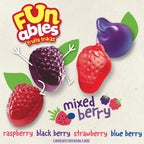 Funables Fruit Snacks, Mixed Berry, 32 oz, 40 ct Funables
