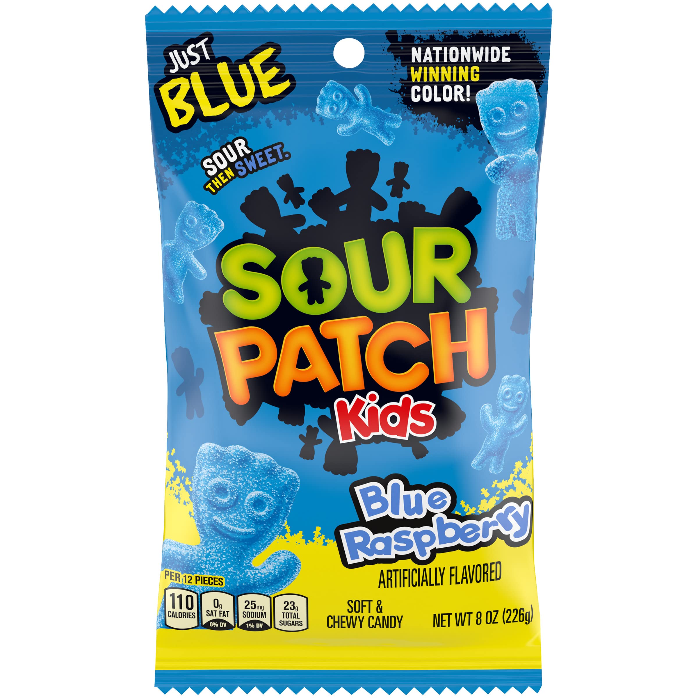 Sour Patch Kids Blue Raspberry, 8 oz Sour Patch Kids