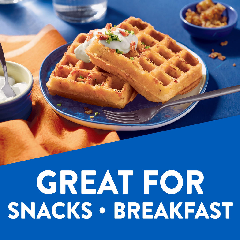 Krusteaz Light and Crispy Belgian Waffle Mix, 28 oz Box Krusteaz