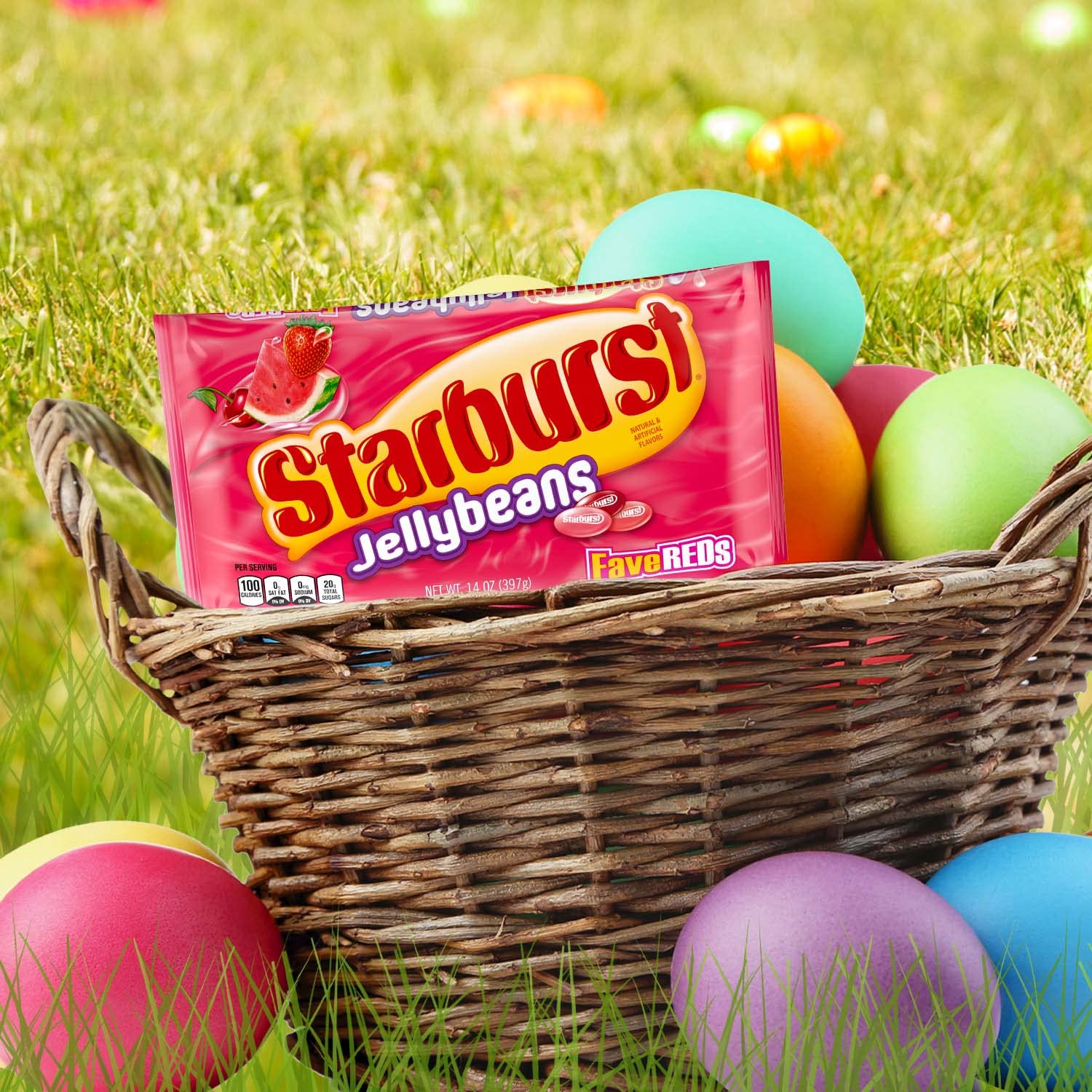 Starburst Red Jelly Beans, 14 oz Starburst