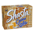 Shasta Creme Soda, 12 oz (Pack of 12) Shasta
