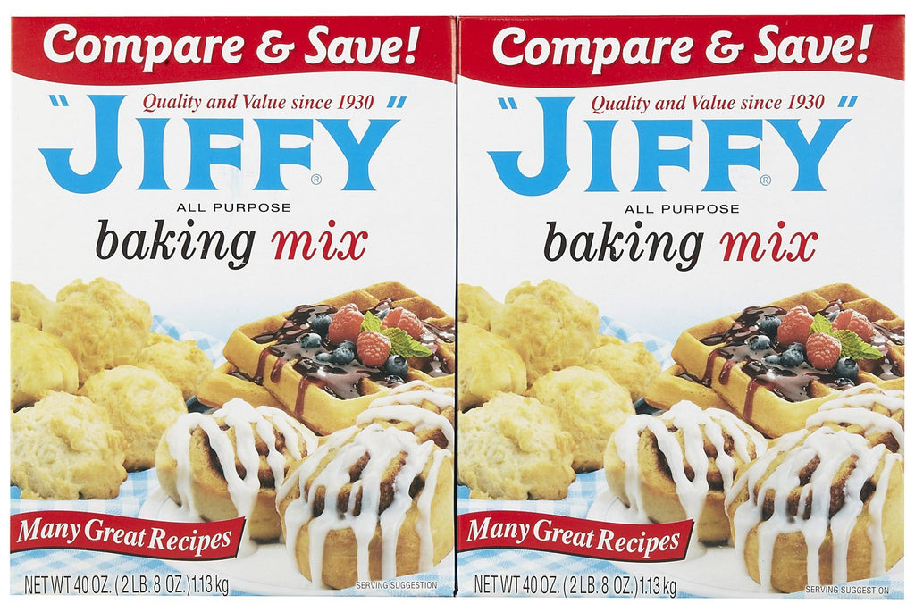 Jiffy Baking Mix, 40 oz (Pack of 2) Jiffy