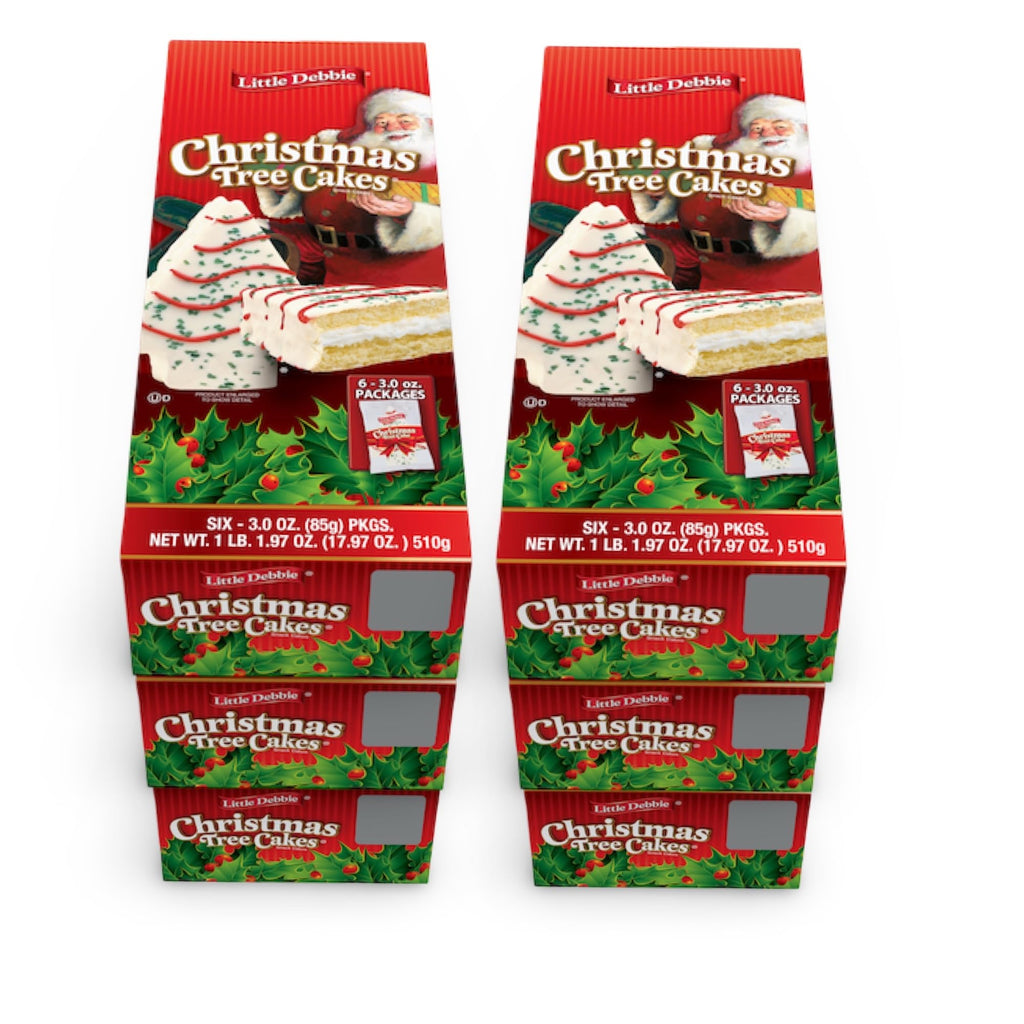 Little Debbie Christmas Tree Cakes, Vanilla, 3 oz (54 ct) Little Debbie