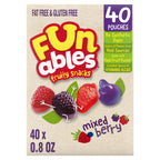 Funables Fruit Snacks, Mixed Berry, 32 oz, 40 ct Funables