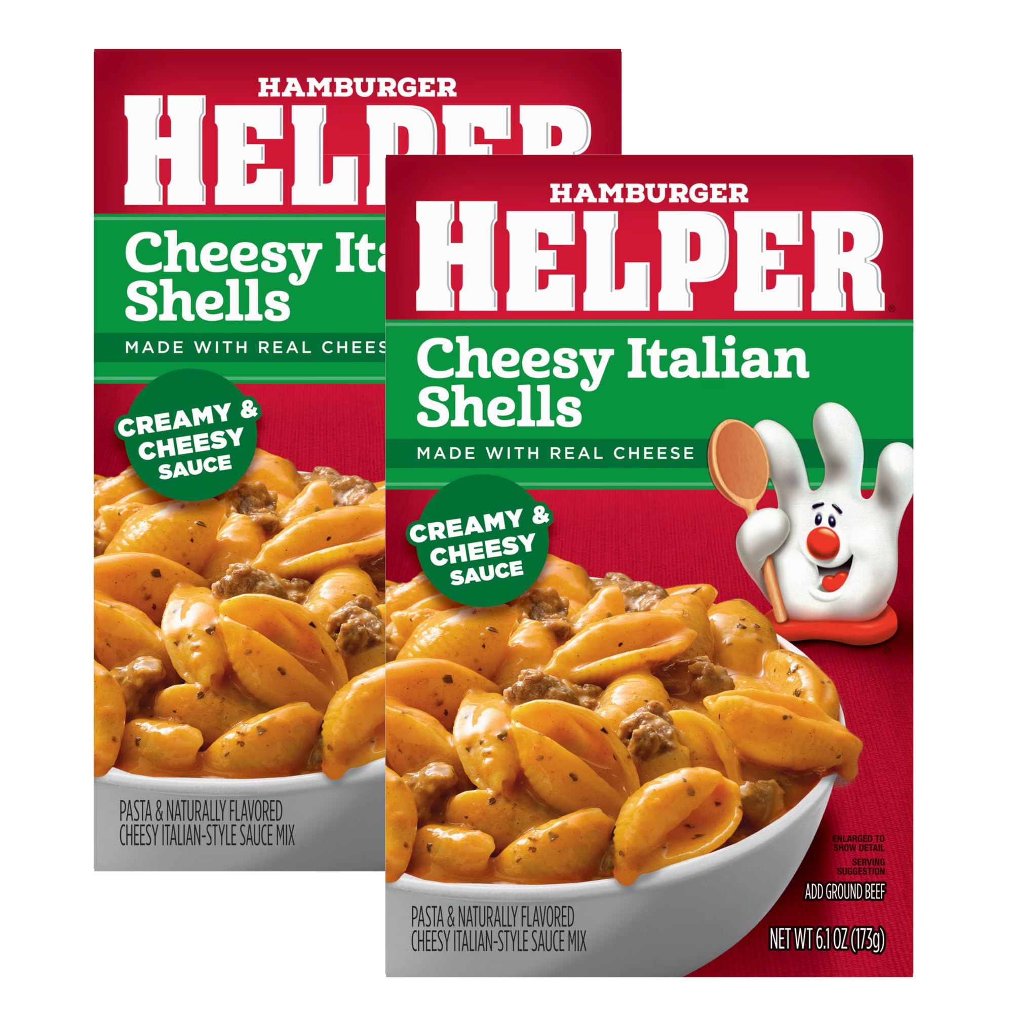 Hamburger Helper Skillet Dinner Mix, 2 Boxes per Pack, 10 Flavors