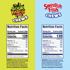 Sour Patch Kids & Swedish Fish Candy Variety Pack, 4 ct Sour Patch Kids