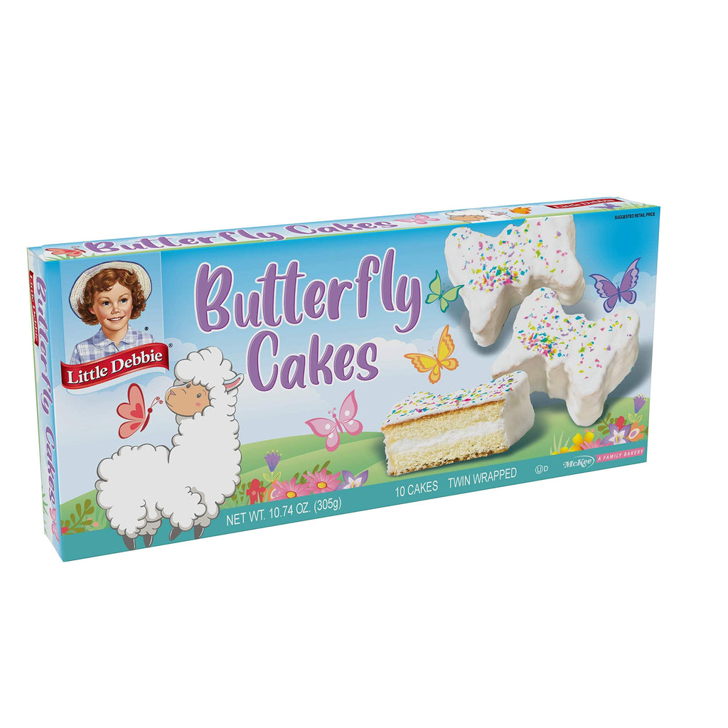 Little Debbie Butterfly Cakes, 10.74 oz Little Debbie