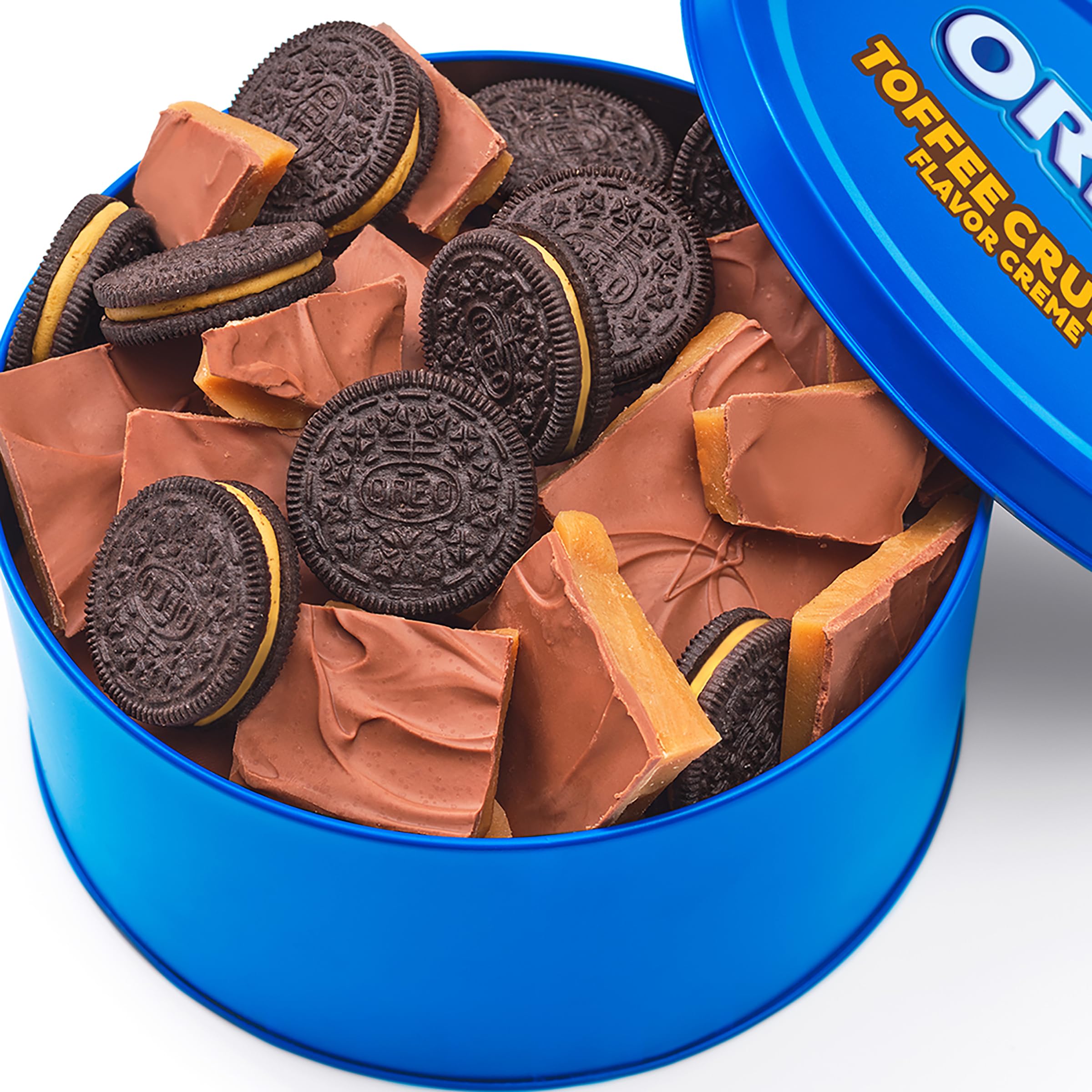 Oreo Toffee Crunch Creme Chocolate Sandwich Cookies, 17 oz Oreo