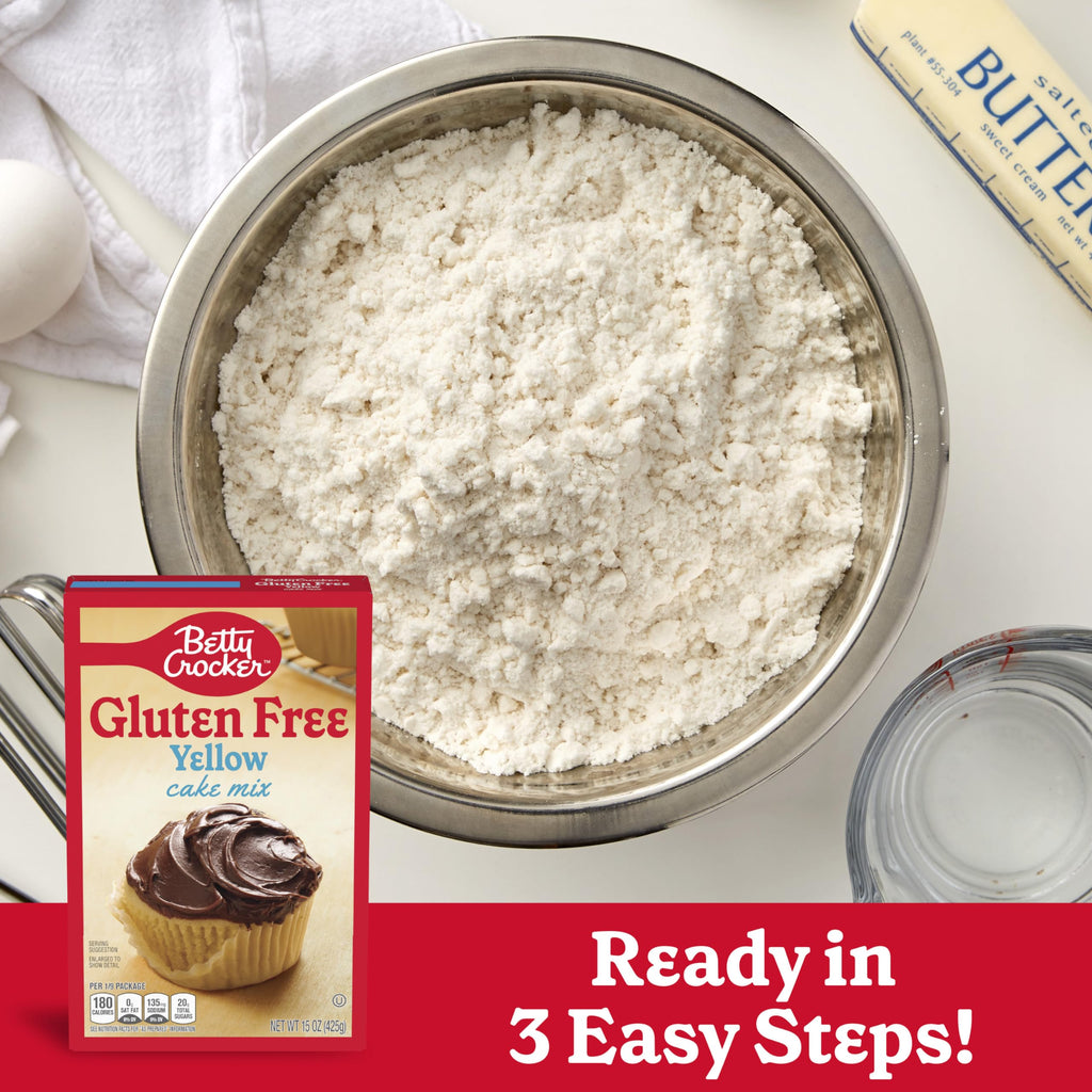 Betty Crocker Gluten Free Yellow Cake Mix, 15 oz Betty Crocker