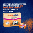 Goya Sazon Seasoning with Coriander & Annatto, 6.33 oz Goya