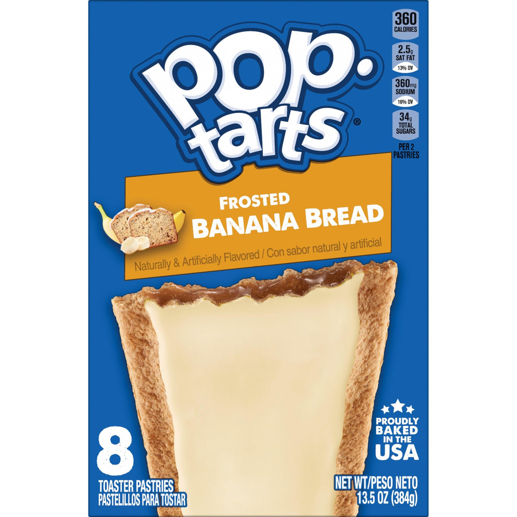 Pop-Tarts Frosted Banana Bread Toaster Pastries, 8 ct Pop-Tarts