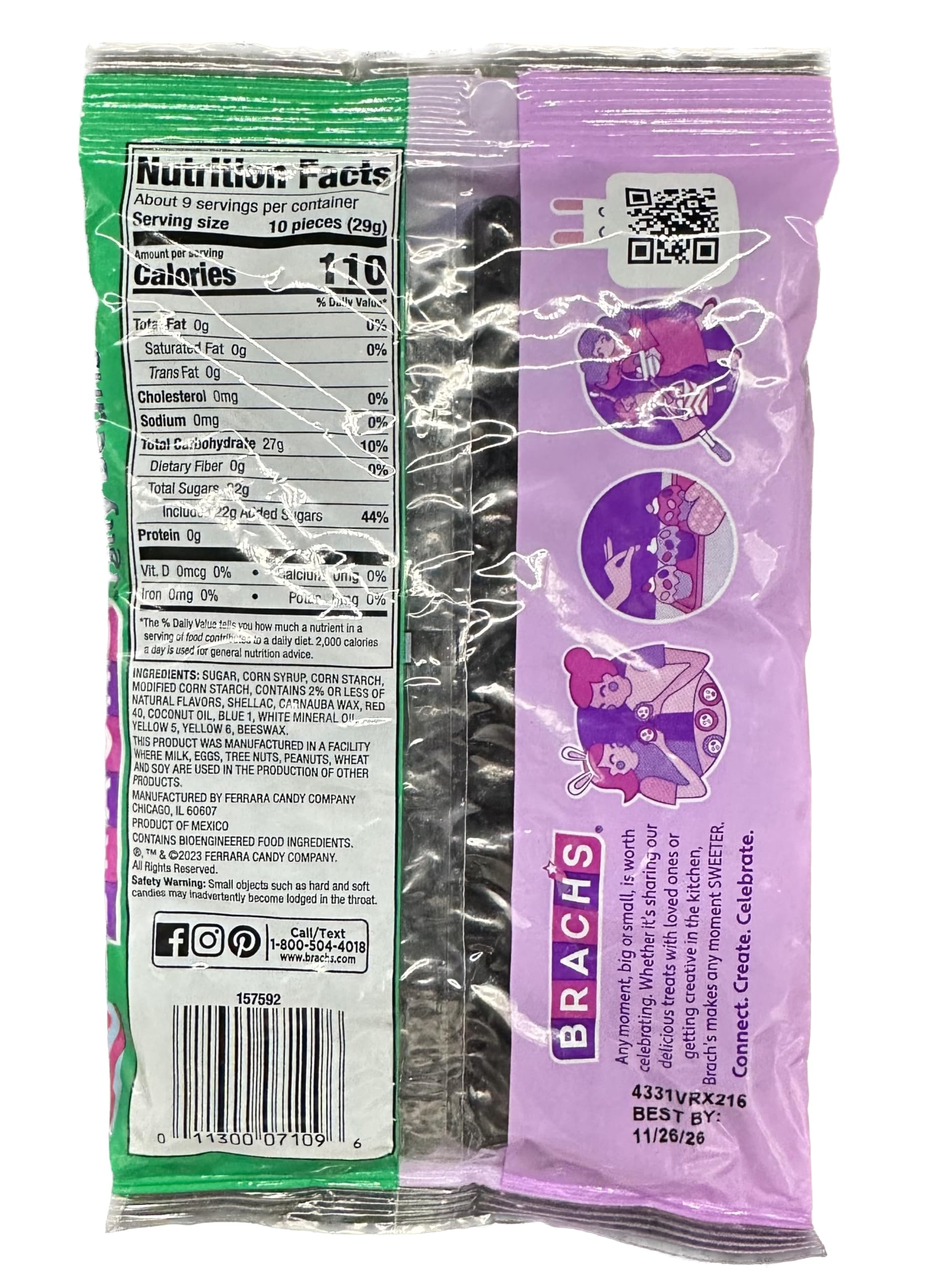 Tundras Black Licorice Easter Jelly Beans, 9 oz (Pack of 2) Tundras