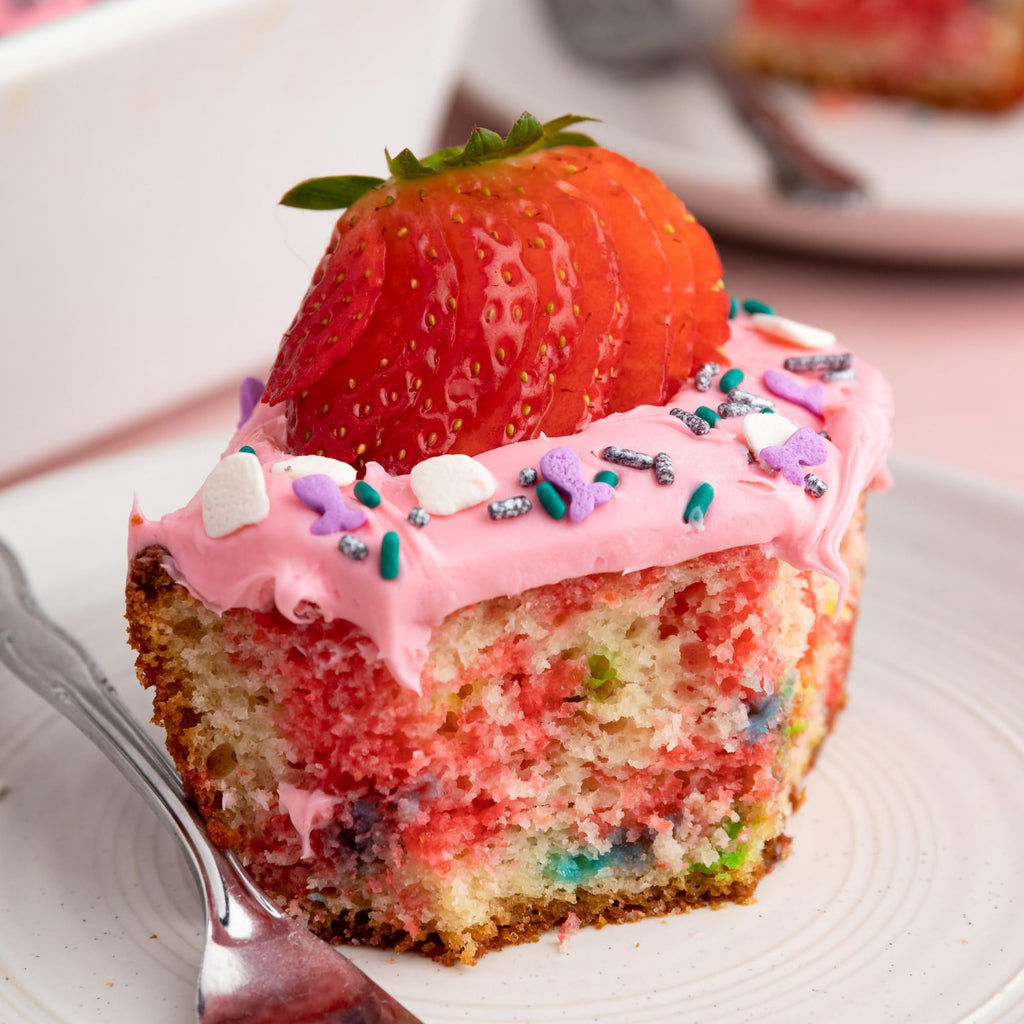Funfetti Kids Birthday Bundle, Cake Mix and Mermaid Strawberry Frosting, 15.25 oz Funfetti