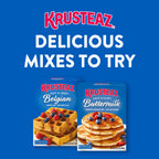 Krusteaz Light and Crispy Belgian Waffle Mix, 28 oz Box Krusteaz