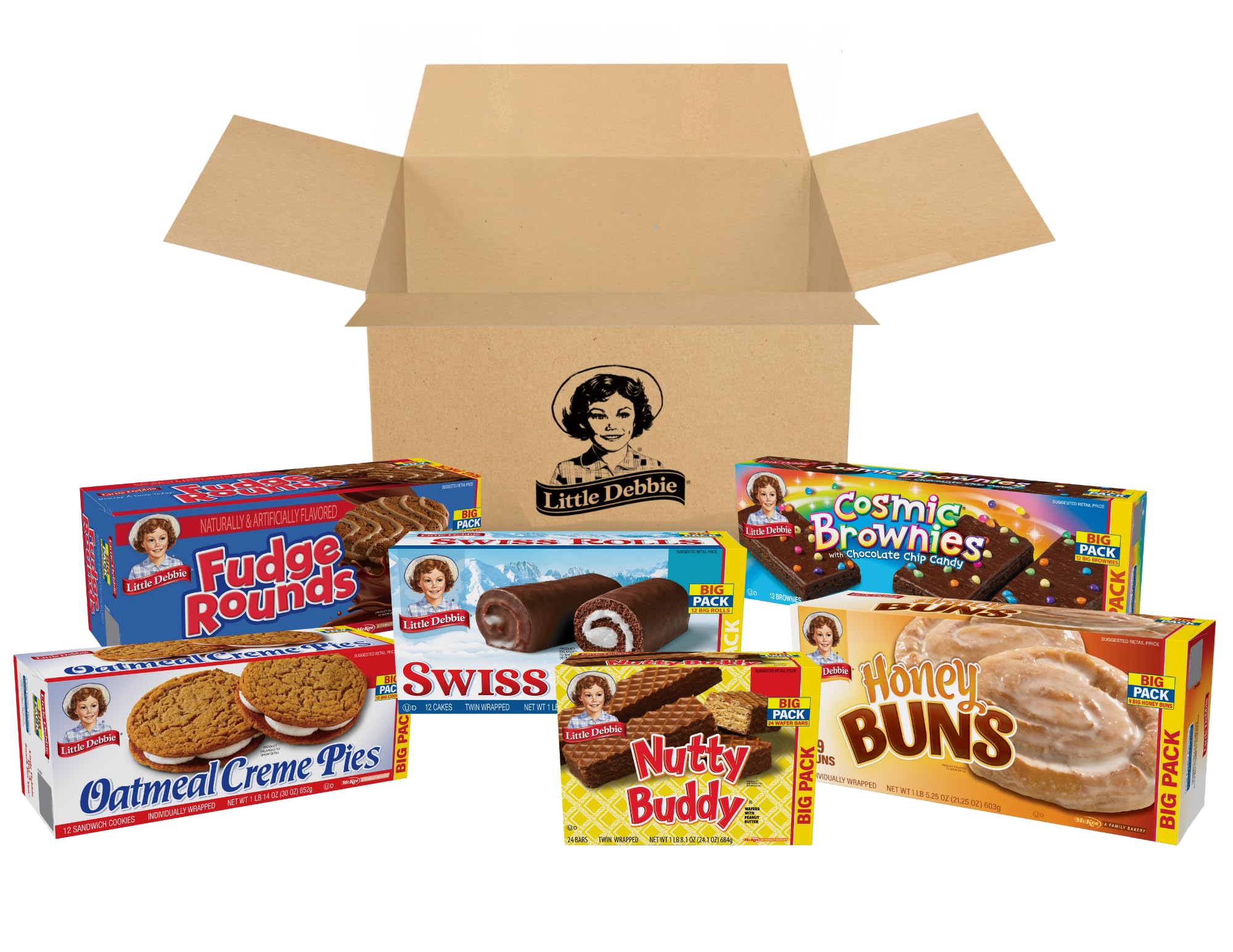 Little Debbie Big Pack Variety, 81 ct Little Debbie