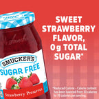 Smucker's Sugar Free Strawberry Preserves, 12.75 oz Smucker's