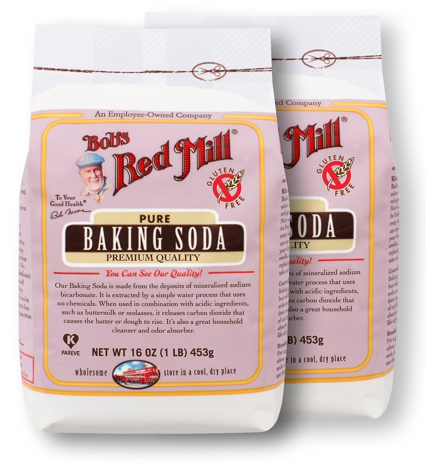 Bob's Red Mill Baking Soda, 16 oz (Pack of 2) Bob's Red Mill