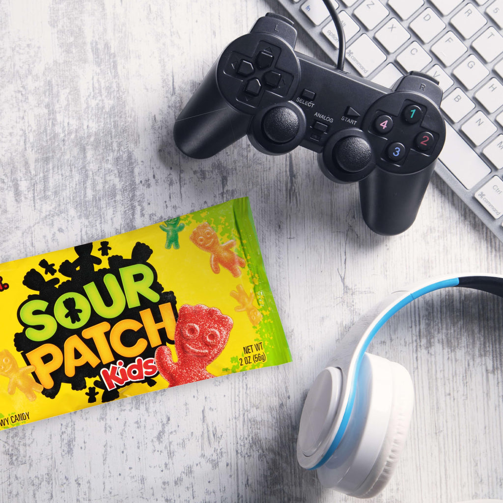 Sour Patch Kids Soft & Chewy Candy, 2 oz (Pack of 24) Sour Patch Kids