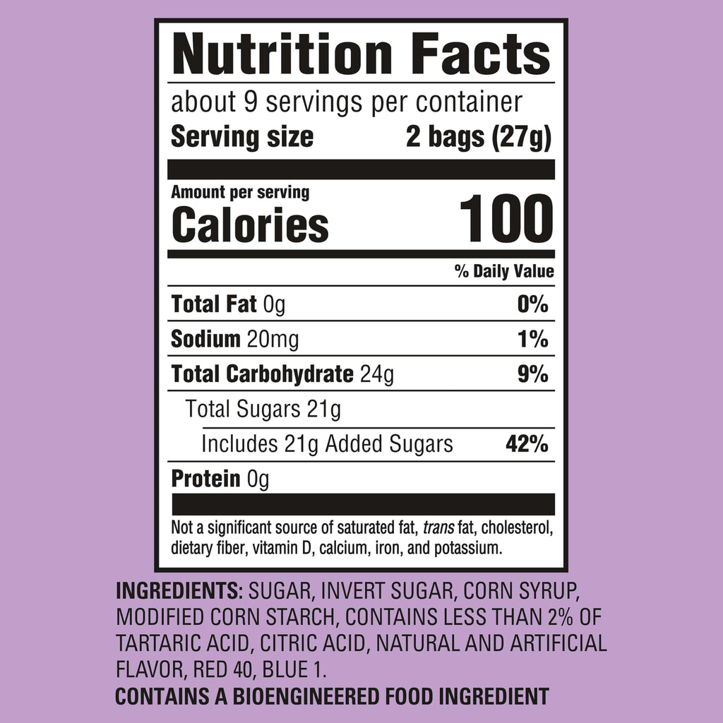 Sour Patch Kids Sour Eggs Candy, 18 Snack Packs Sour Patch Kids