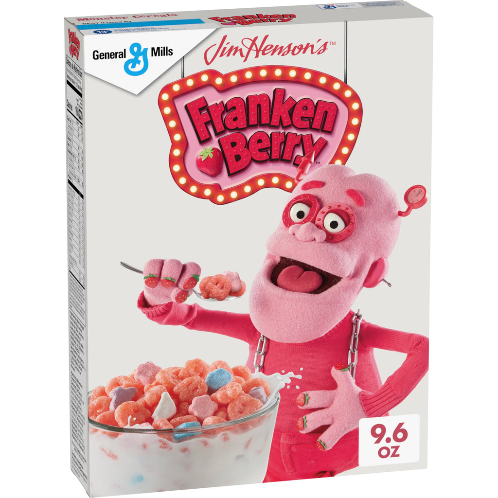 General Mills Franken Berry Cereal with Monster Marshmallows, 9.6 oz General Mills