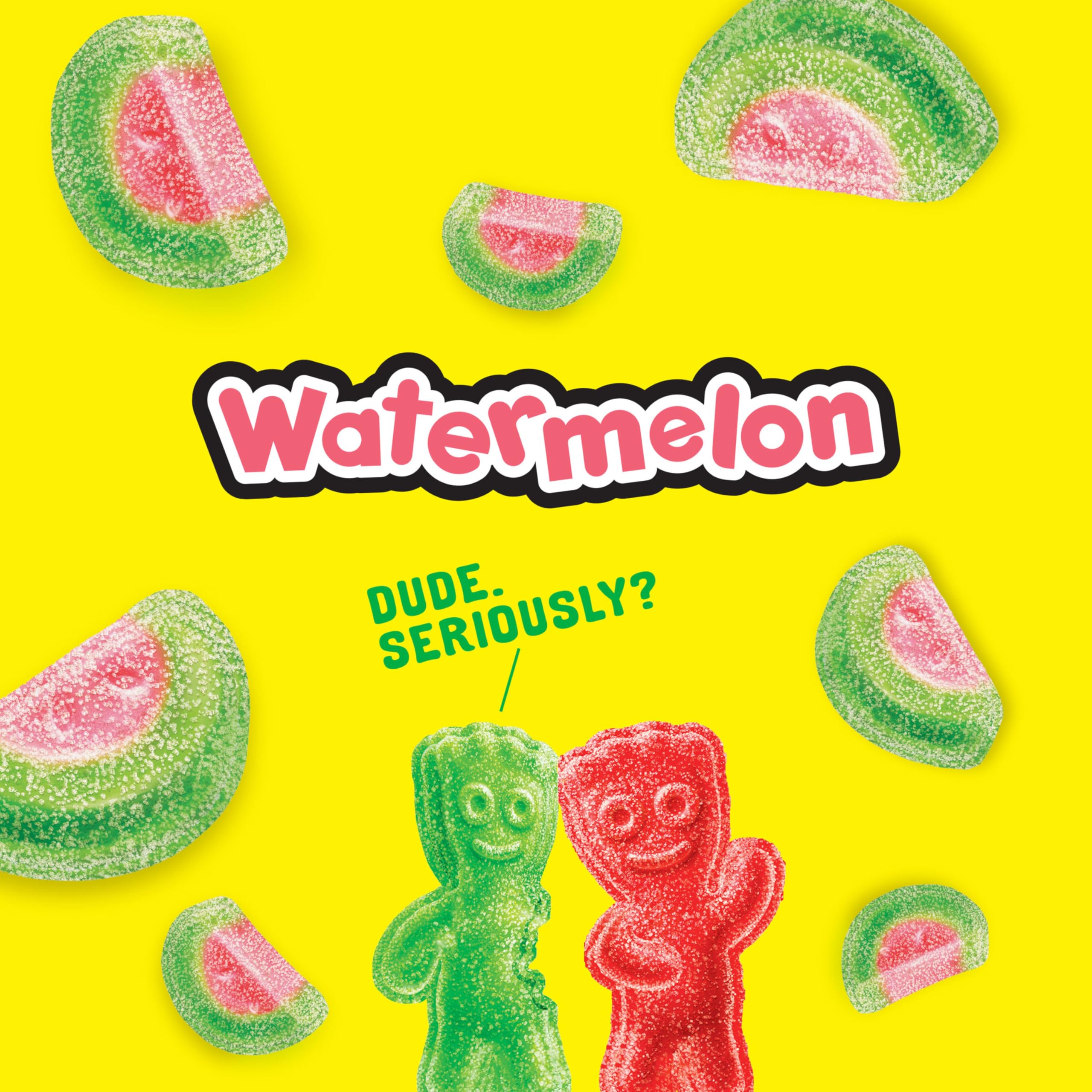 Sour Patch Kids Watermelon Candy, 2 oz (Pack of 24) Sour Patch Kids