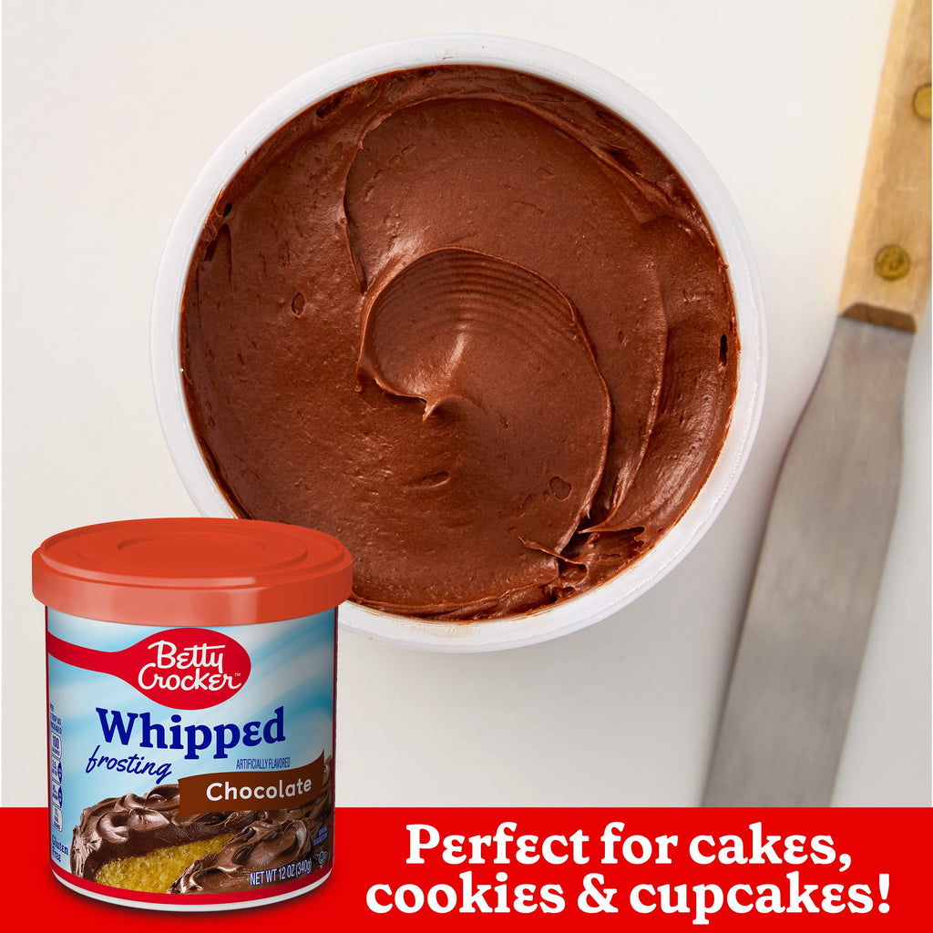 Betty Crocker Gluten Free Whipped Chocolate Frosting, 12 oz. Betty Crocker