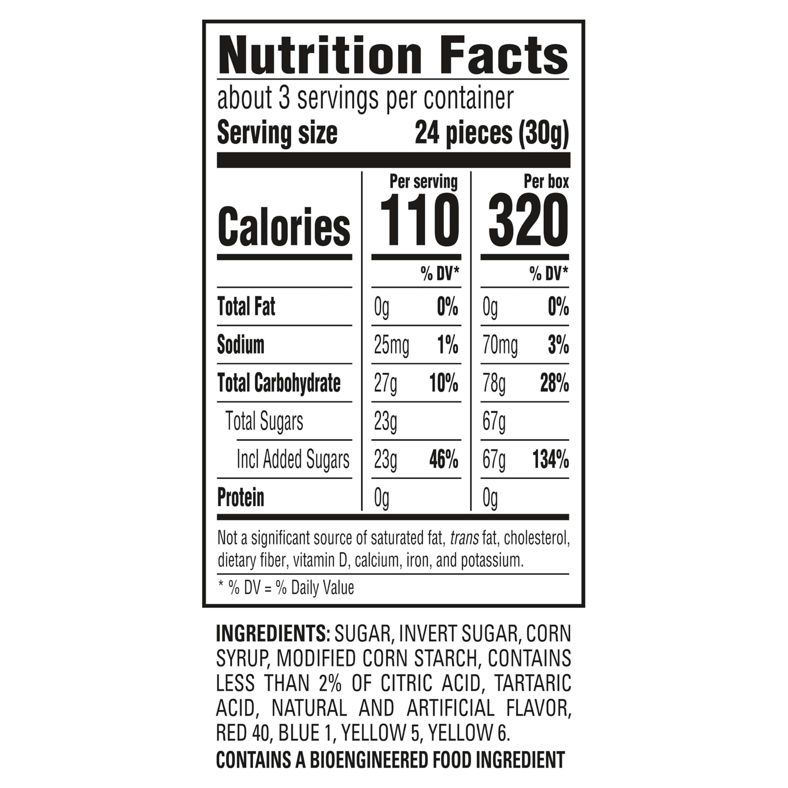 Sour Patch Kids Coal Black Raspberry Soft & Chewy Candy (Pack of 12) Sour Patch Kids