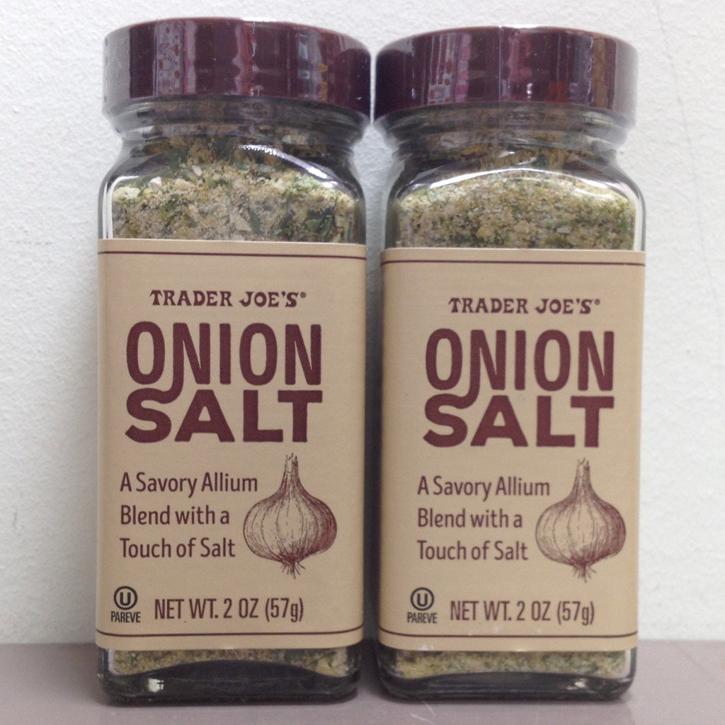 Trader Joe's Onion Salt, 2 oz (Pack of 2) Trader Joe's
